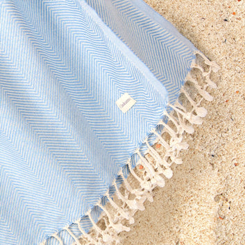 Santorini Breeze Organic Cotton Towel